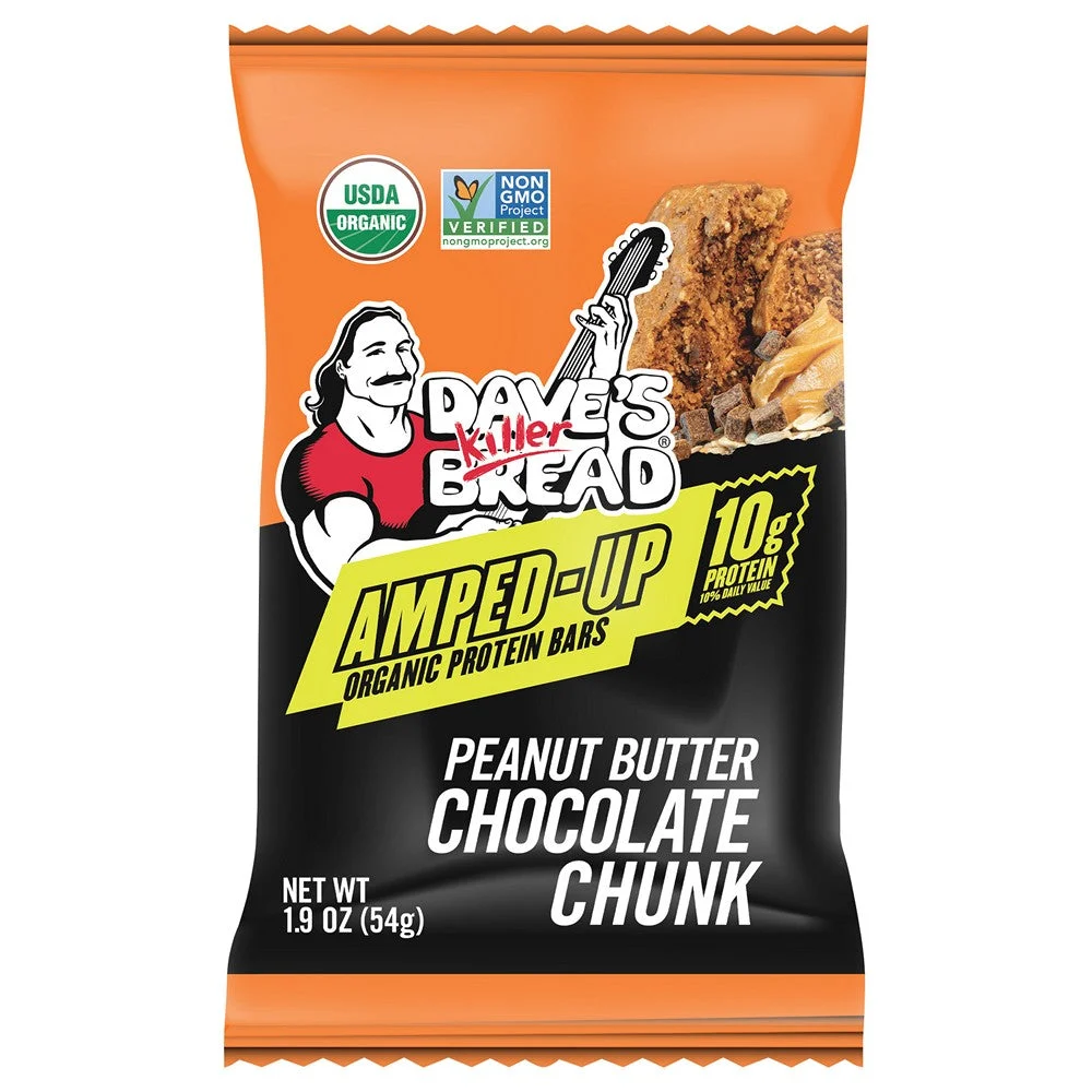 Daves Killer Bread - Bar Organic Pbtr Chocolate Chunk - Case of 12-1.9 OZ