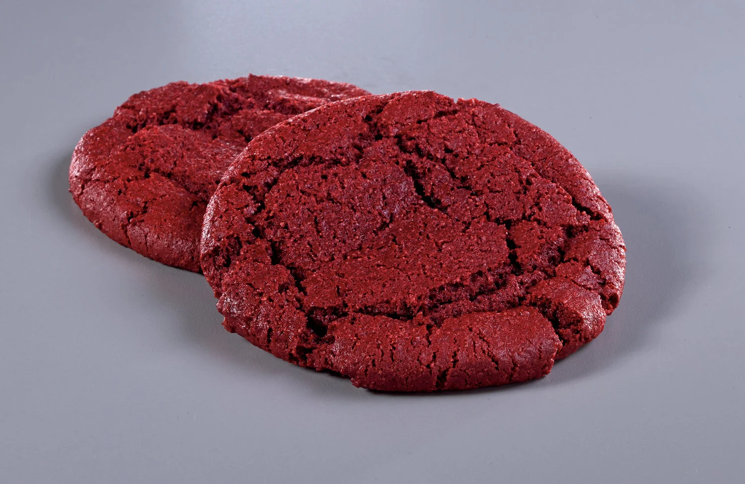 Country Home Bakers 51% Whole Grain Red Velvet Cookie Dough 1.85 Ounce Size - 192 Per Case.