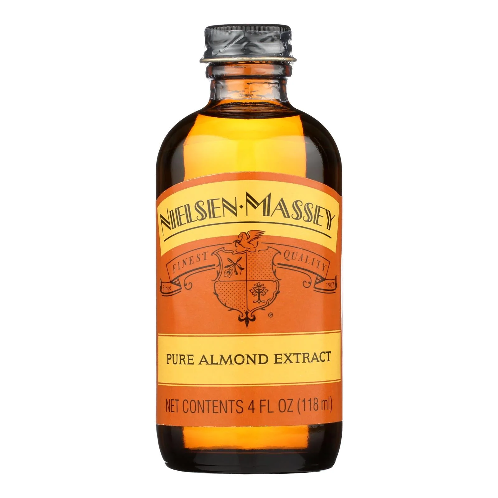 Nielsen-Massey Pure Almond Extract - Case of 8 - 4 Fluid Ounce