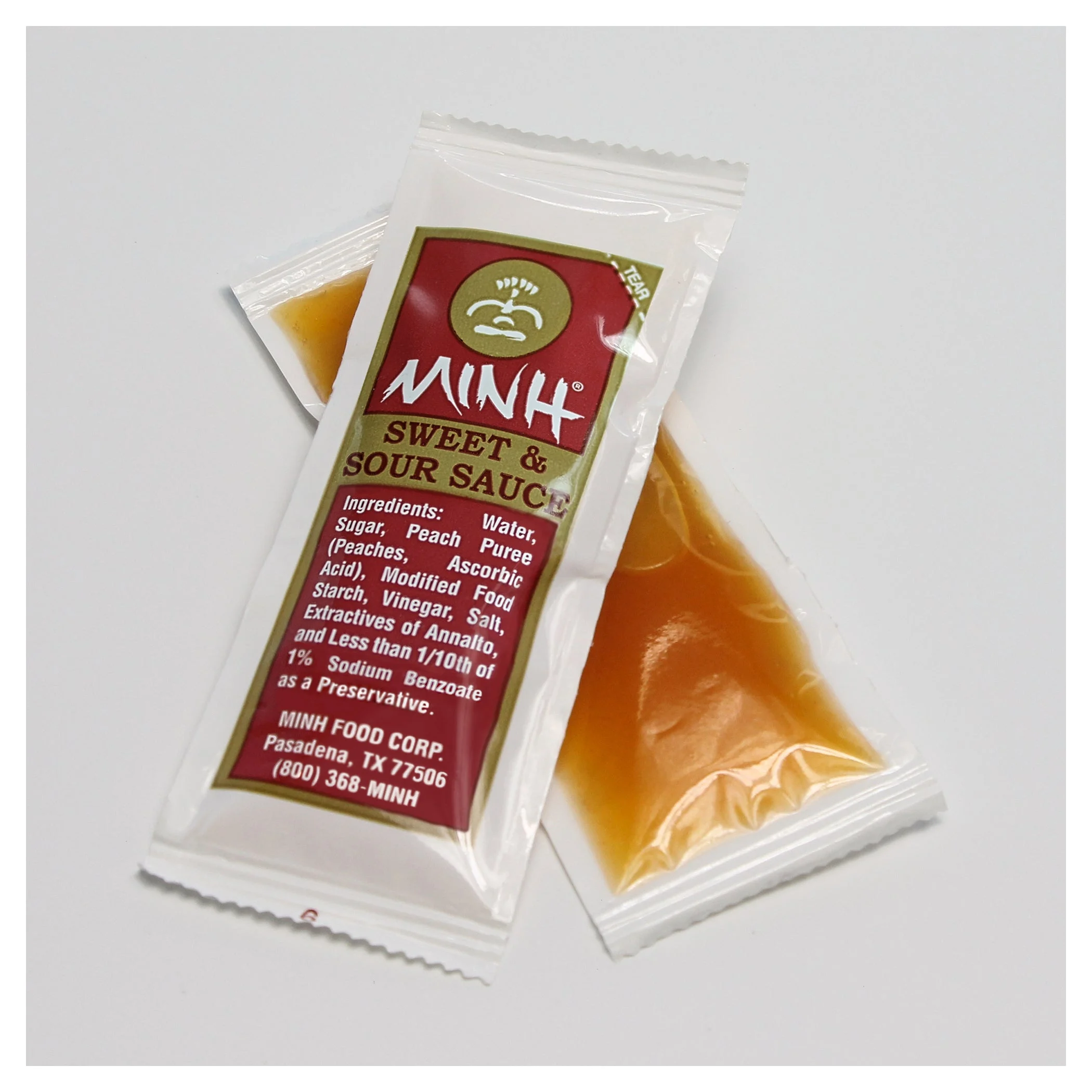 Sfs Minh Sweet Sour Sauce Ind Packet S250 Each - 6 Pound Per Case.