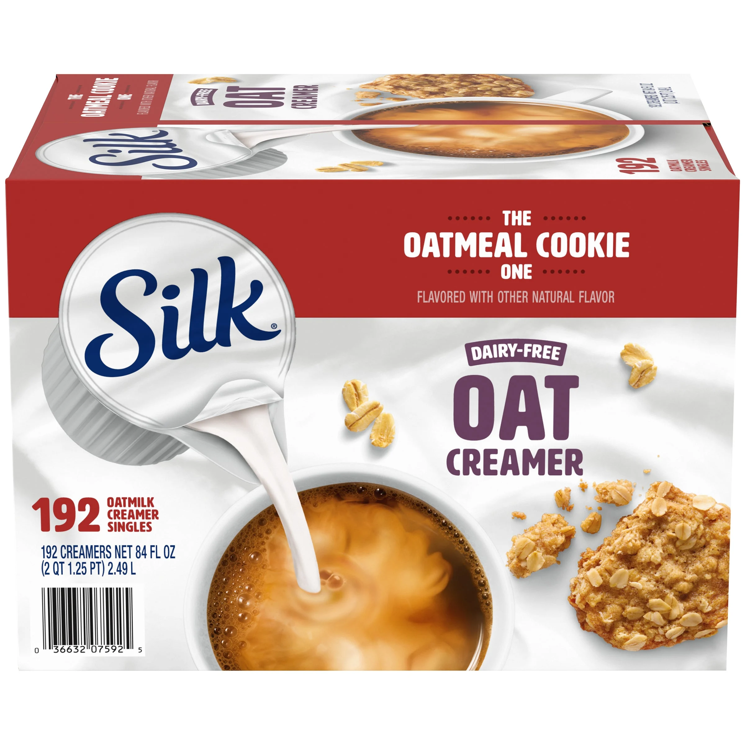 Silk Dairy Free The Oatmeal Cookie One Oatcreamer Box 9 ML - 192 Per Case.