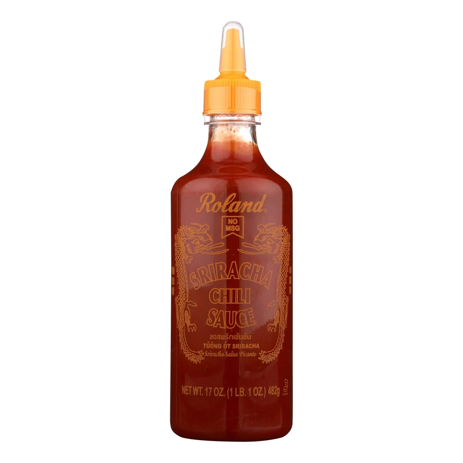 Roland Sriracha Chili Sauce - Case of 12 - 17 Ounce