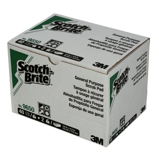 Scotch-Brite General Purpose Scrub Pad 3 In X 4.5 In 40/Box 2 Boxes/Case