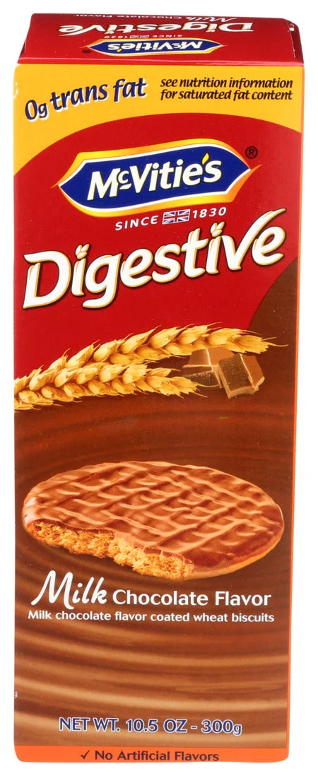 Mcvities, Milk Chocolate Digestive Biscuits, Case Of 12, 10.5 Oz