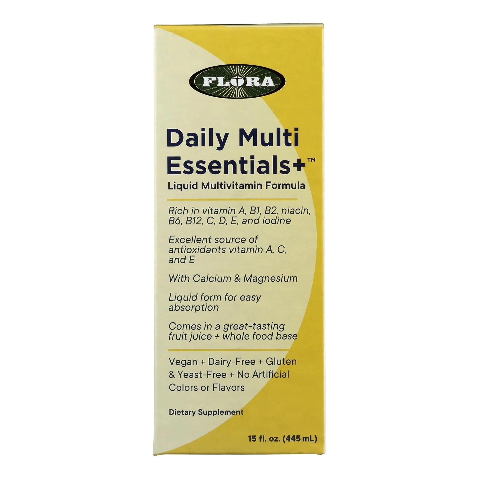 Flora - Mltivtmn Daily Essntl Liquid - 1 Each-15 Fluid Ounce