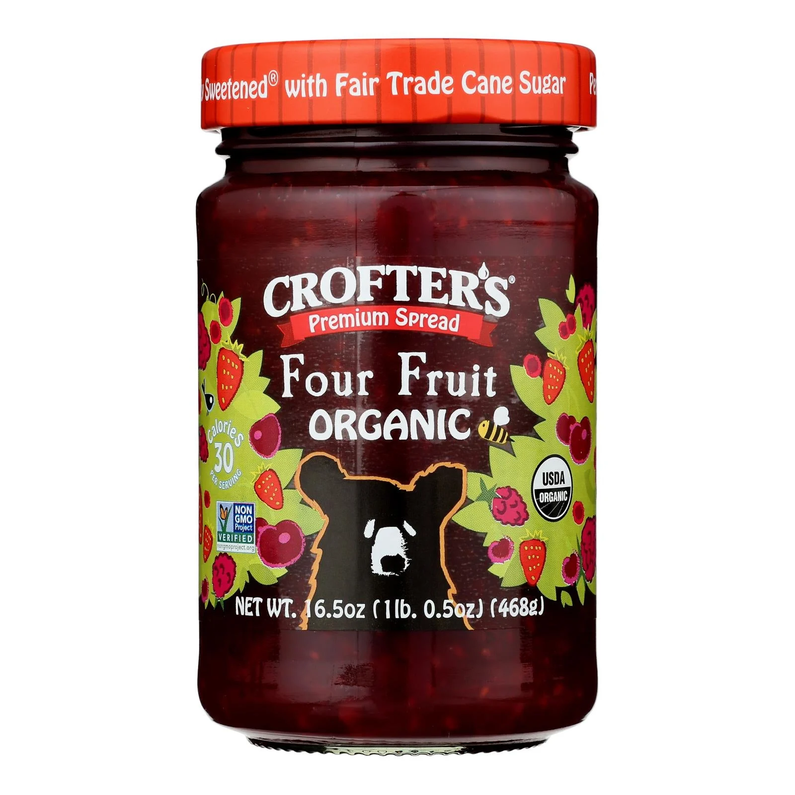 Crofters - Prem Sprd Fruit - Case of 6-16.5 Ounce