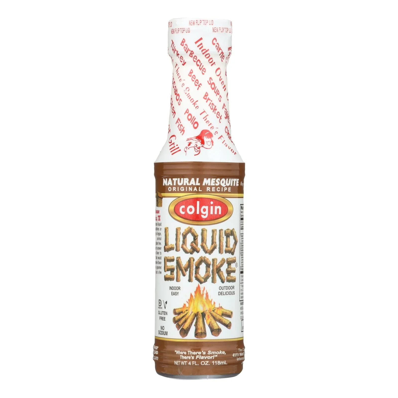 Colgin - Liquid Smoke Mesquite - Case of 6-4 Fluid Ounce