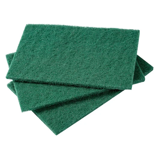 Royal Medium Duty Green Scouring Pad, 20 Each