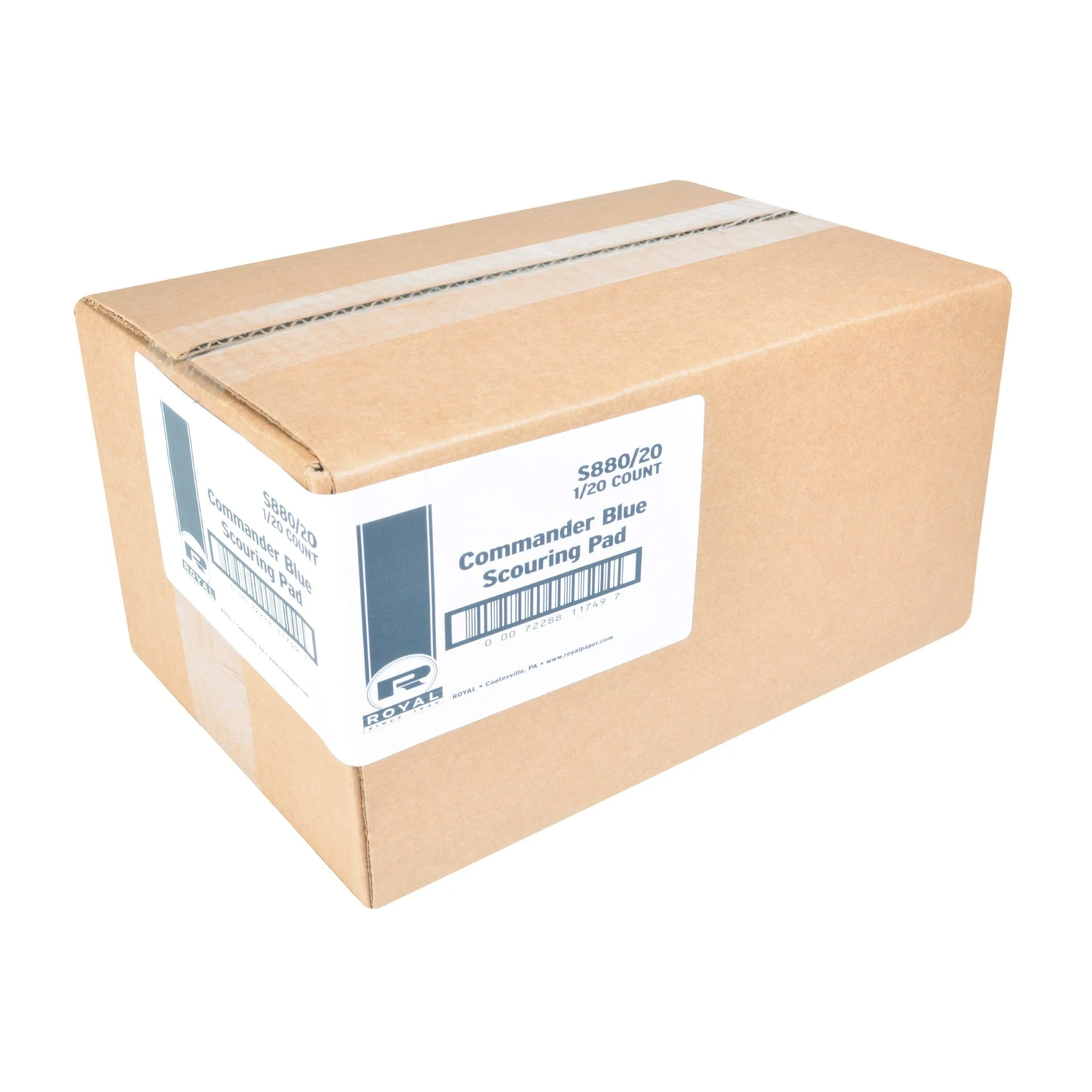 Heavy Duty Green Scouring Pad   Pkd 1/20