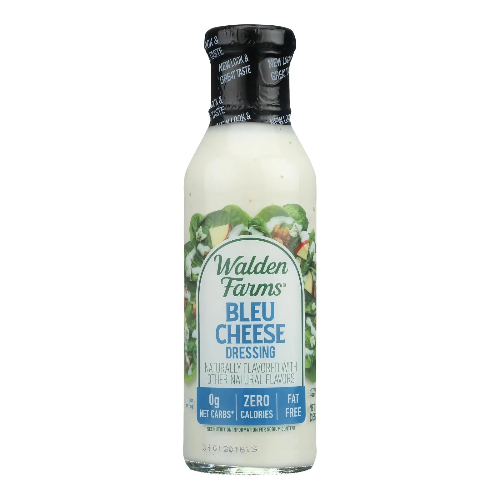 Walden Farms - Dressing Calorie Free Creamy Bleu Cheese - Case of 6-12 Fluid Ounce