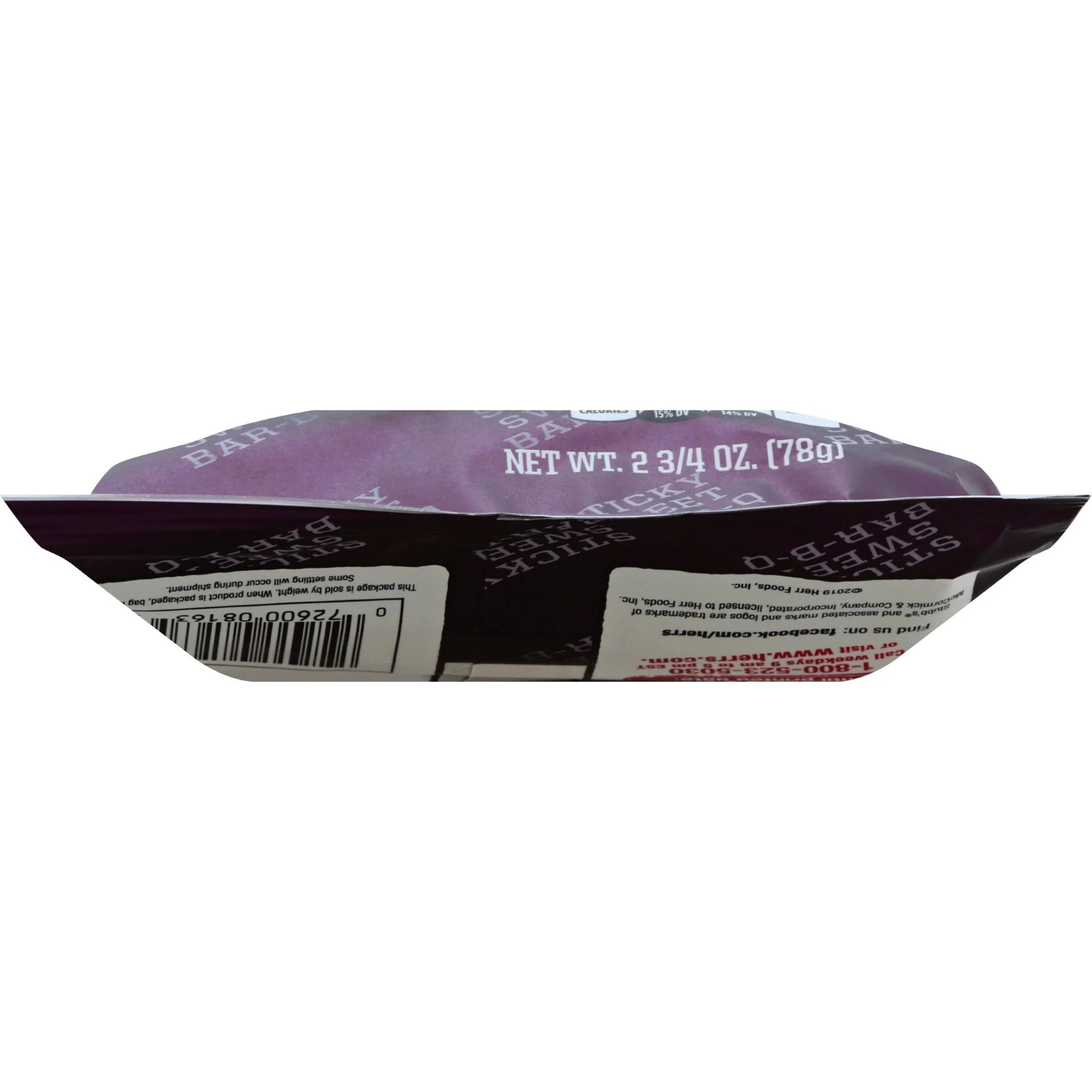 Herr Brands Stubb's Sticky Sweet Curls 2.75 Ounce Size - 12 Per Case