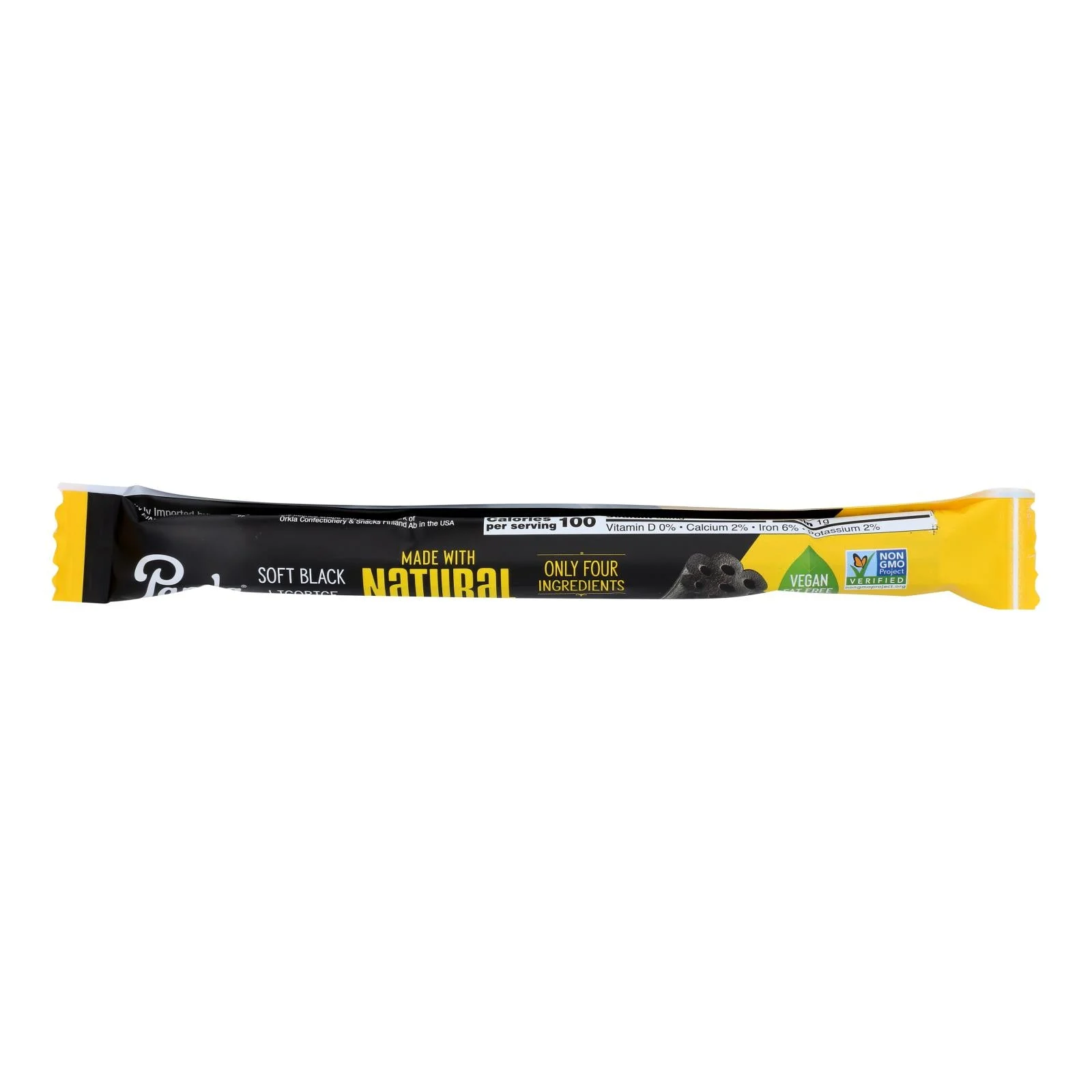 Panda Licorice - Licorice Soft Black - Case of 20-1.1 Ounce
