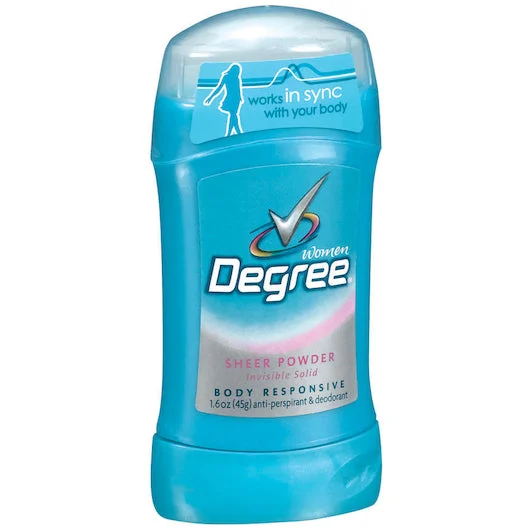 Degree Antiperspirants Sheer Powder 12 1.6 Fo