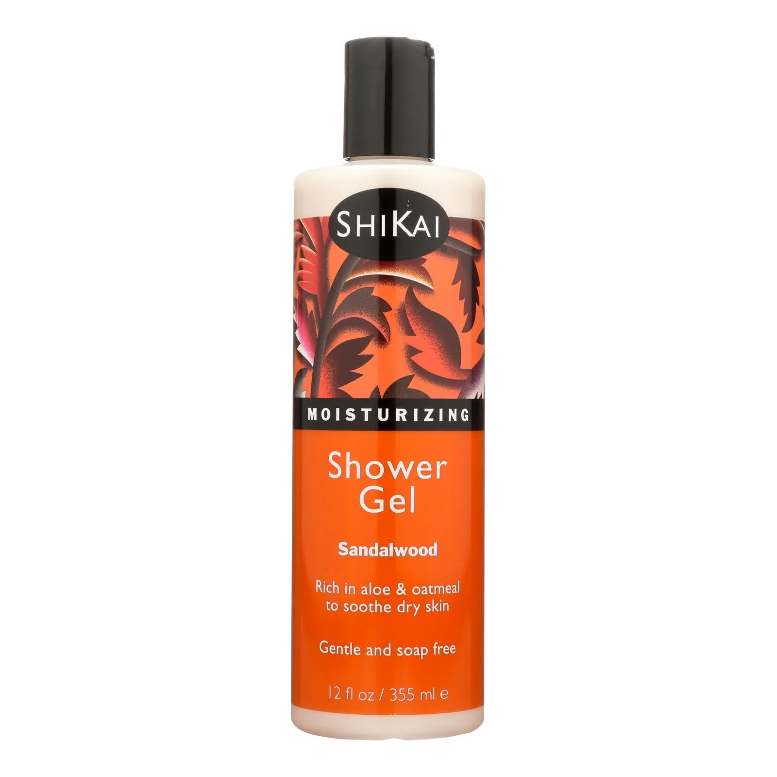 Shikai Products Shower Gel - Sandalwood - 12 Ounce