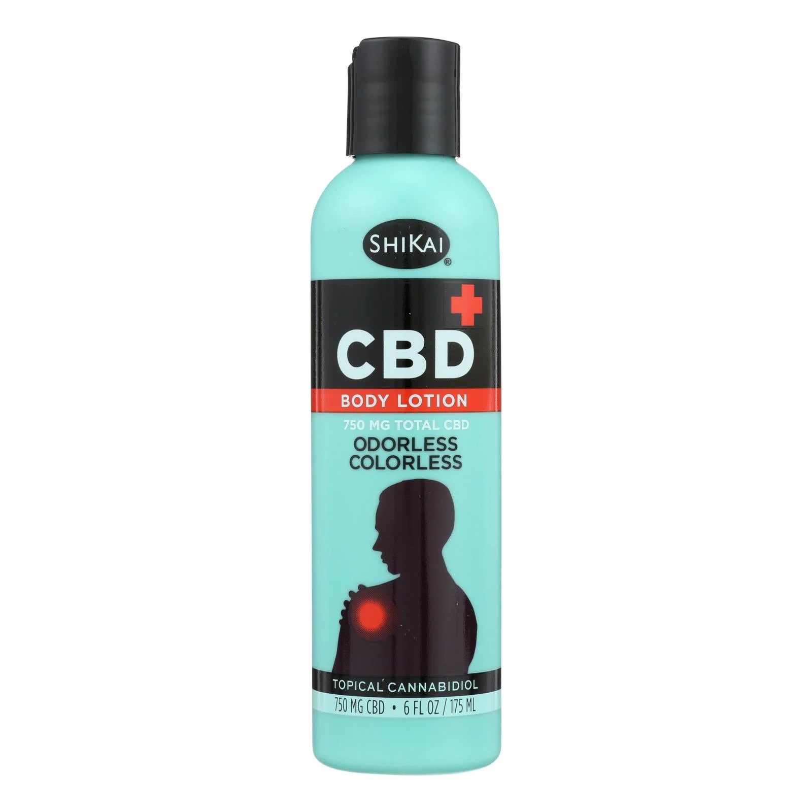 Shikai Products - Body Lotion Cbd - 1 Each - 6 Fluid Ounce
