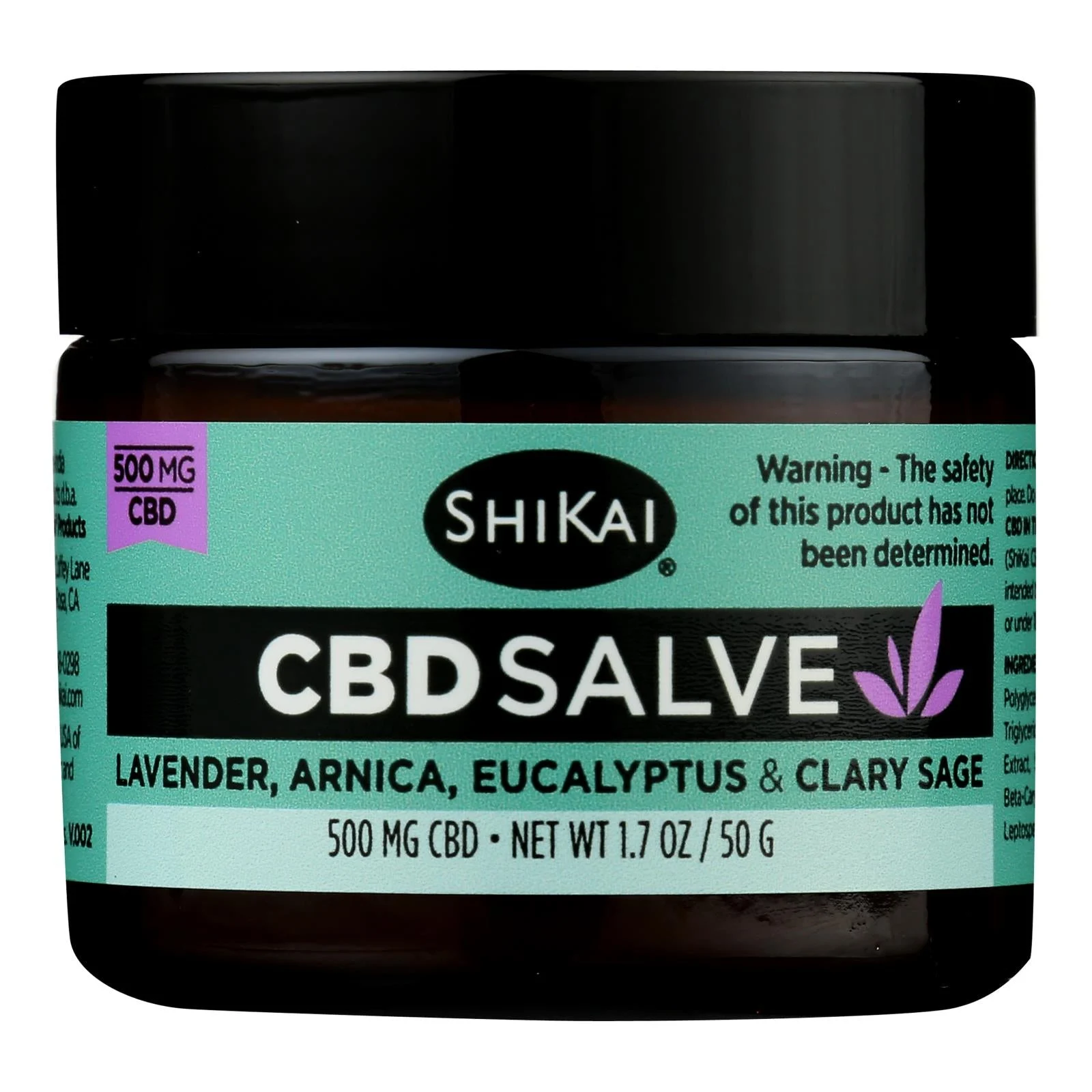 Shikai Products - Cbd Salve Lav/sage 500mg - 1 Each-1.7 Ounce