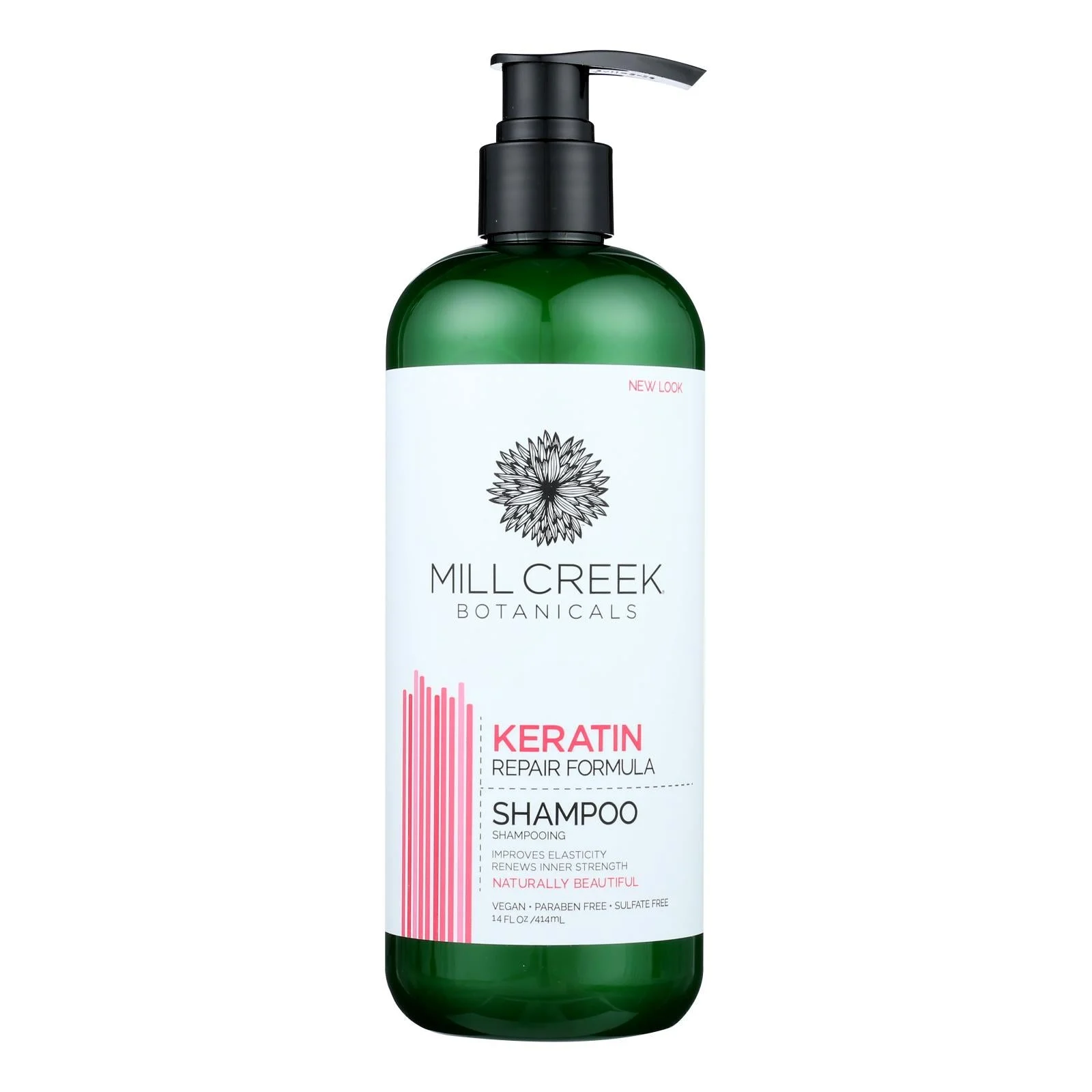 Mill Creek Botanicals Keratin Shampoo Repair Formula - 1 Each - 14 Fluid Ounce