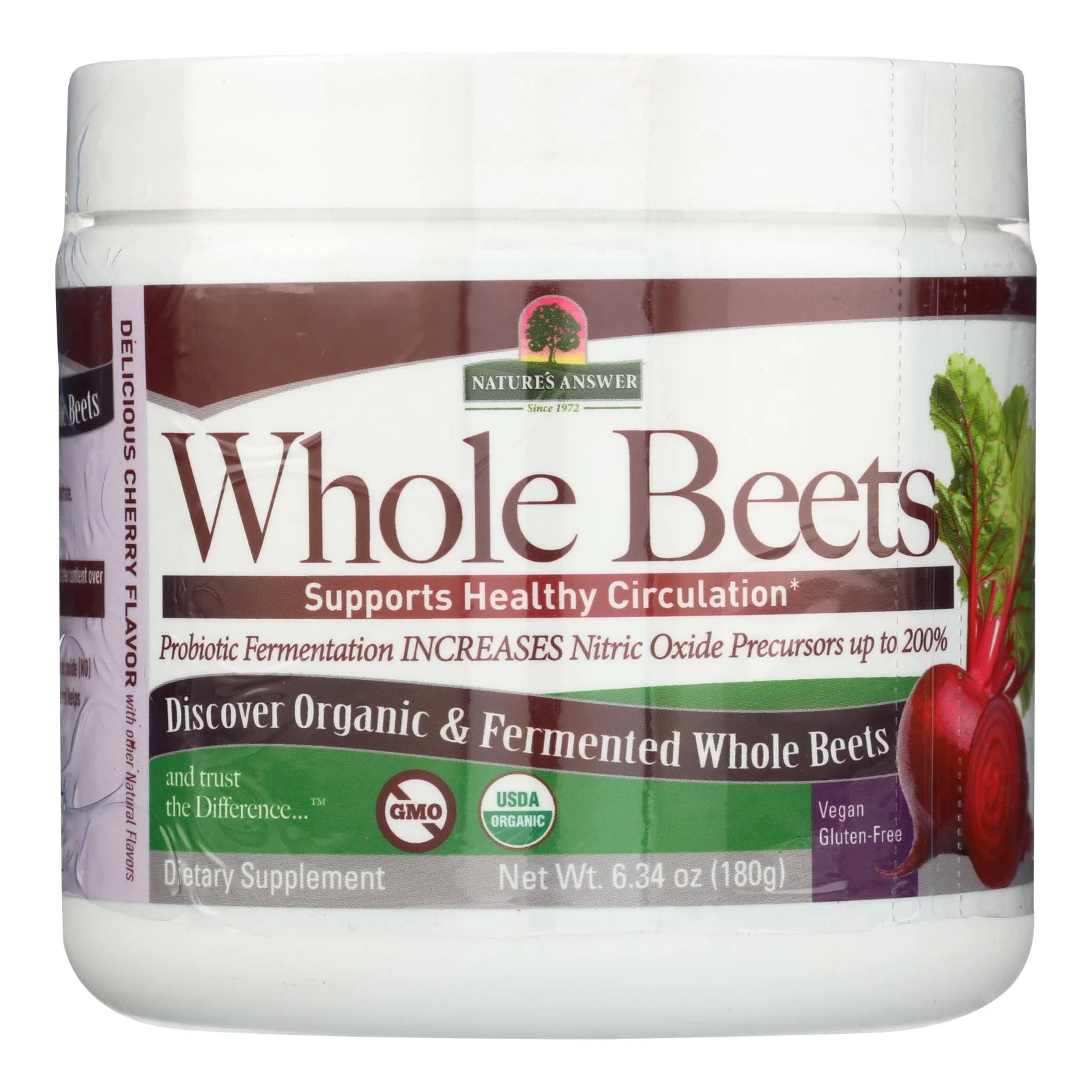 Nature's Answer - Whole Beets Powder Frmntd - 1 Each - 6.34 Ounce