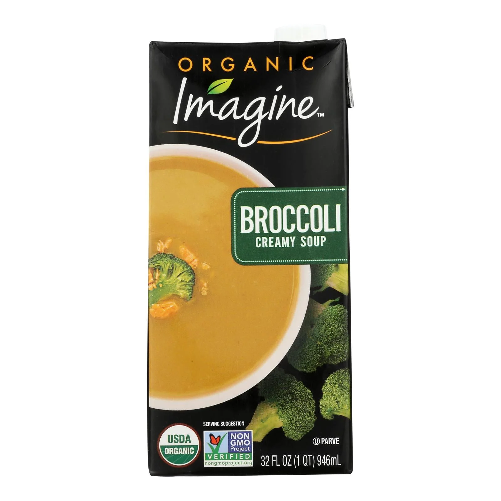 Imagine Foods - Soup Creamy Brocoli - Case of 6-32 Fluid Ounce