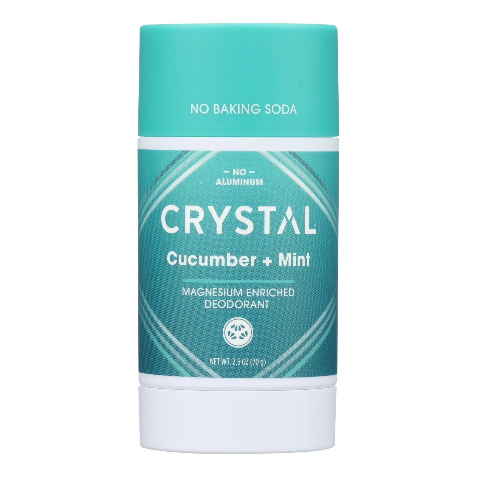Crystal - Deodorant Stck Mag Cucu & Mint - 1 Each-2.5 Ounce