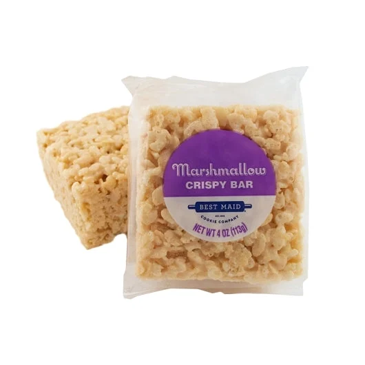 Bar Crispy Individually Wrapped Thick Marshmallow4 Ounce Size - 24 Per Case.