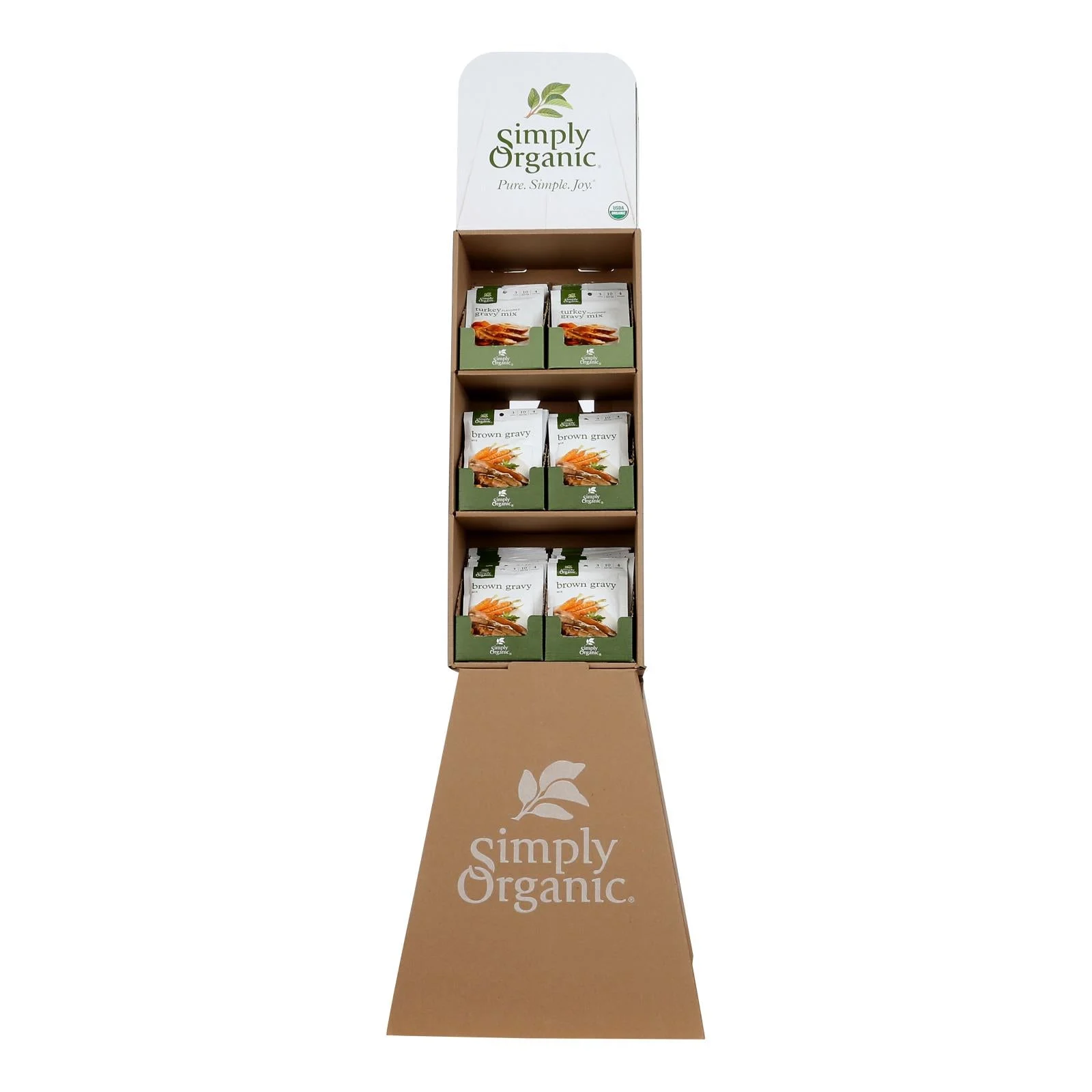 Simply Organic - Dsp Organic Turkey Brown Grvy - Case of 72-Count