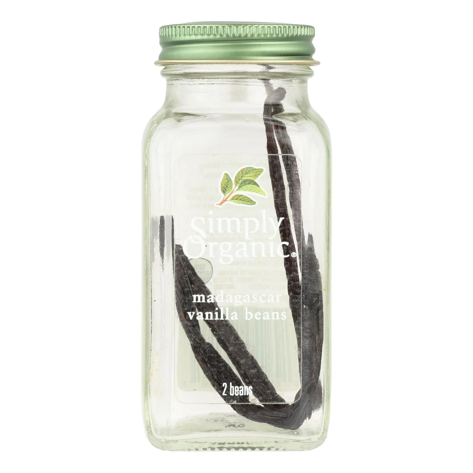 Simply Organic Spice Whole Madagascar Vanilla Beans - 1 Each - 2 Count