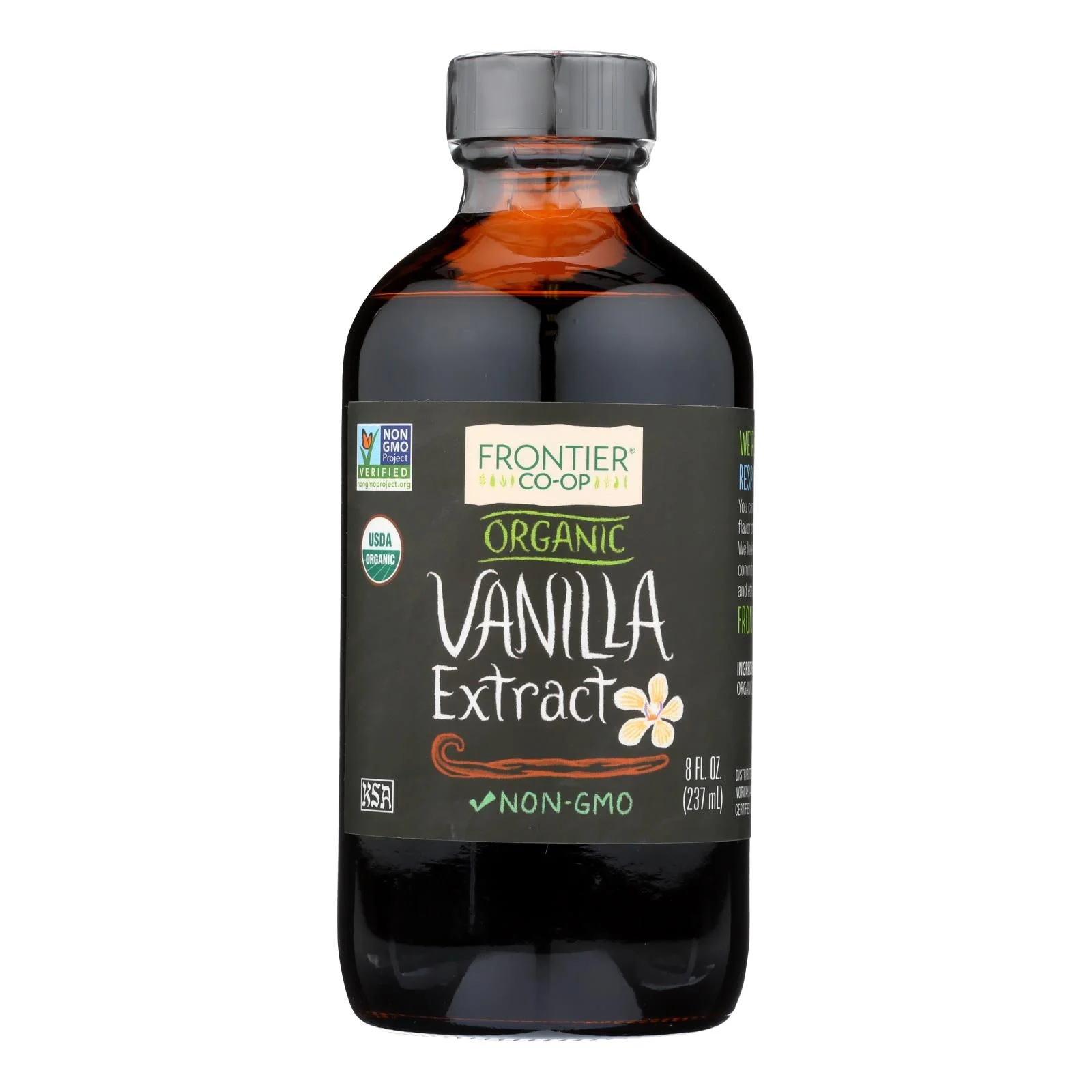 Frontier Herb Vanilla Extract - Organic - 8 Ounce