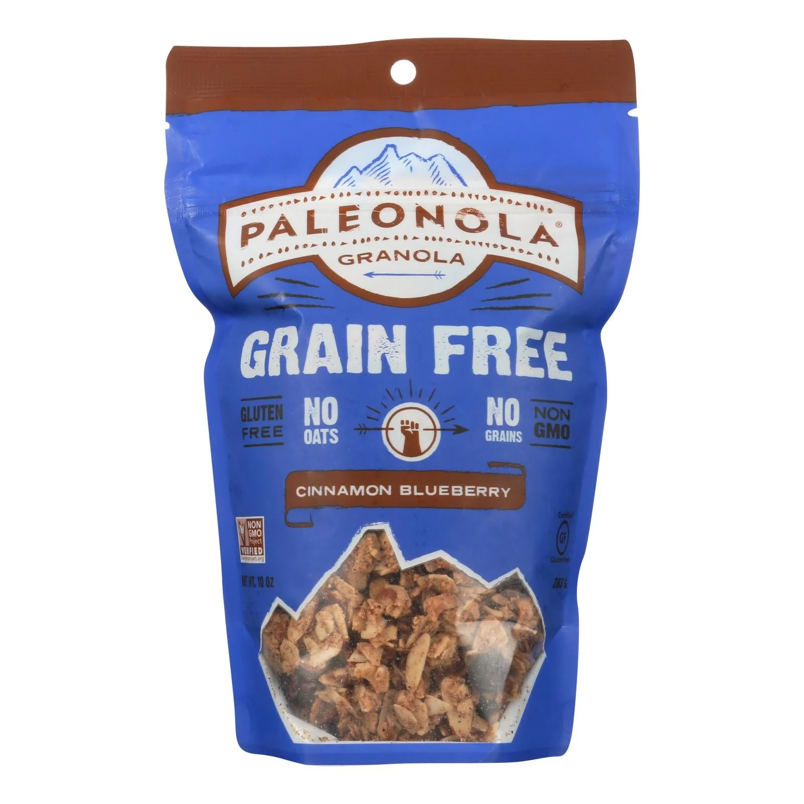 Paleonolaï¾® Cinnamon Blueberry Grain Free Granola, Cinnamon Blueberry - Case of 6 - 10 Ounce