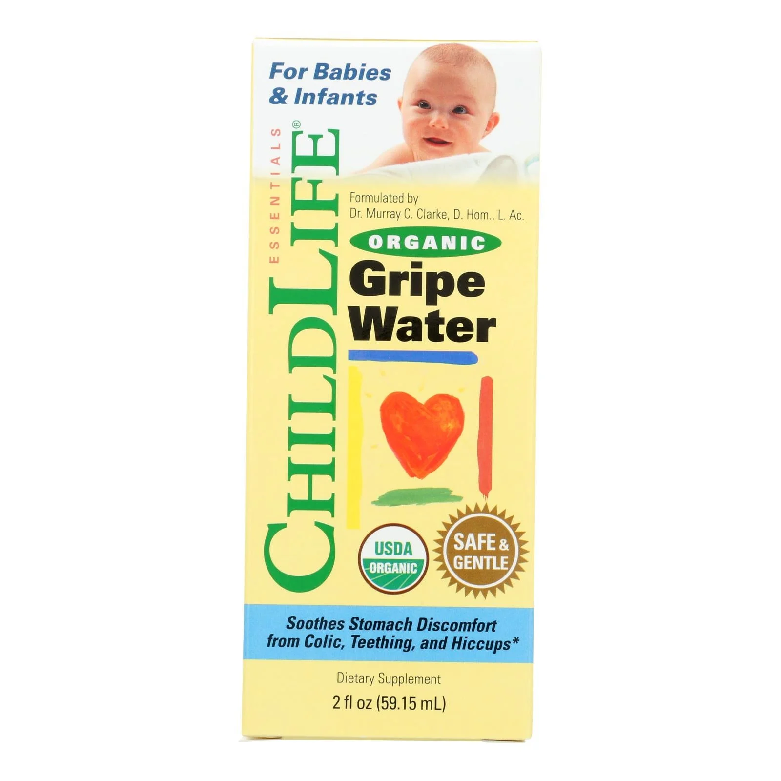 Childlife Essentials Organic Grape Water Dietary Supplement - 1 Each - 2 Fluid Ounce
