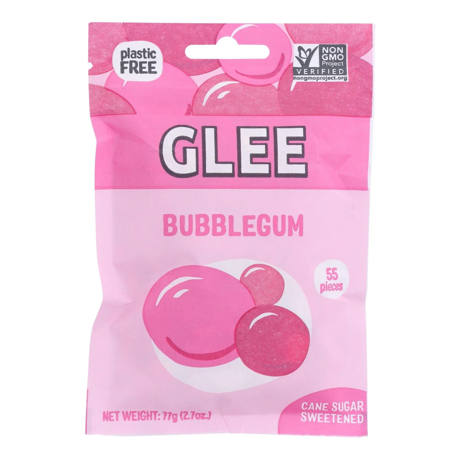 Glee Gum - Chwng Gum Bubbl Gum Pouch - Case of 6-55 Count