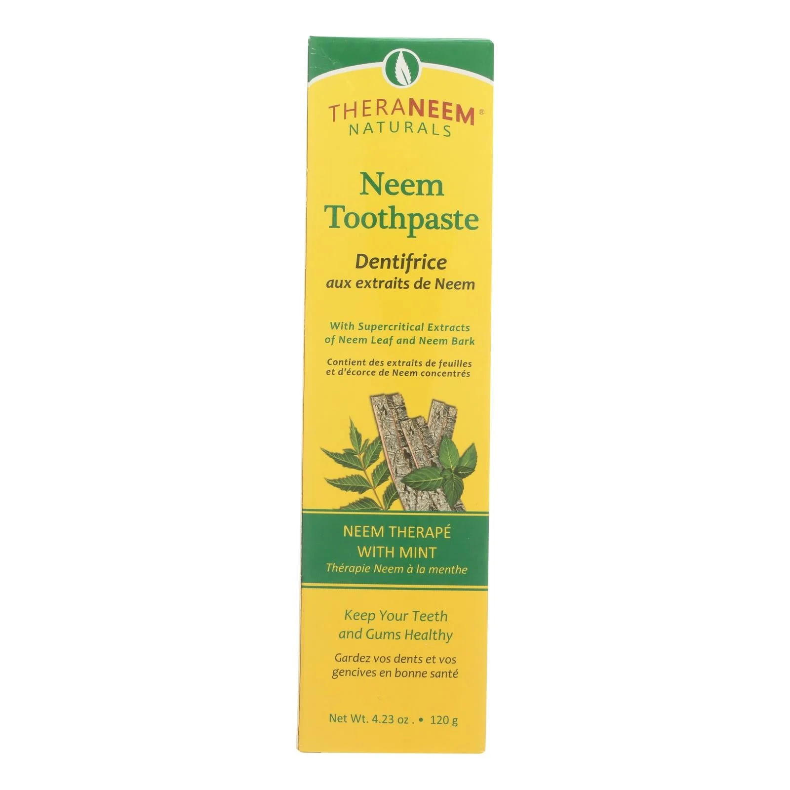 Organix Southï¾’S Neem Toothpaste - 1 Each - 4.23 Ounce