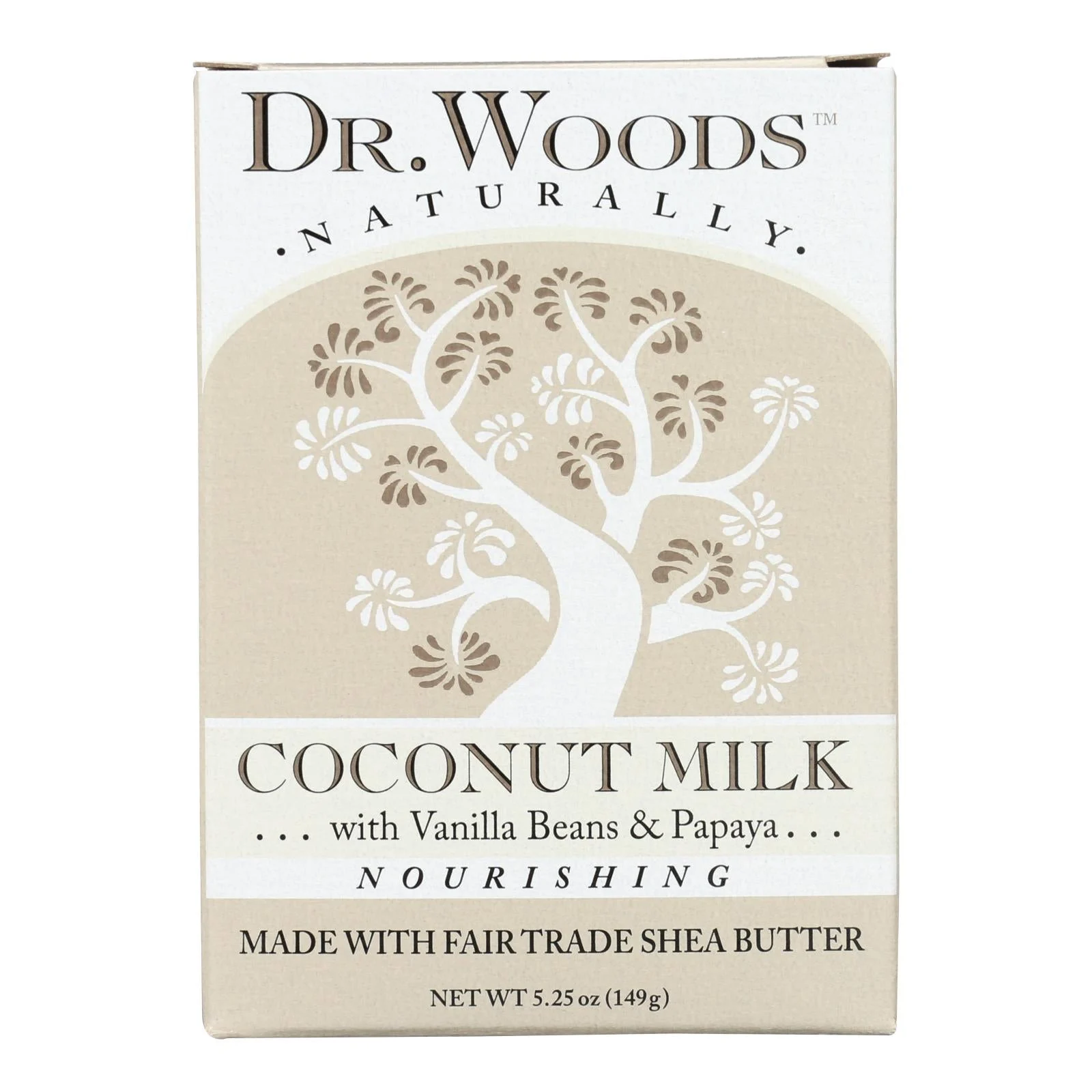 Dr. Woods Bar Soap Coconut Milk - 5.25 Ounce