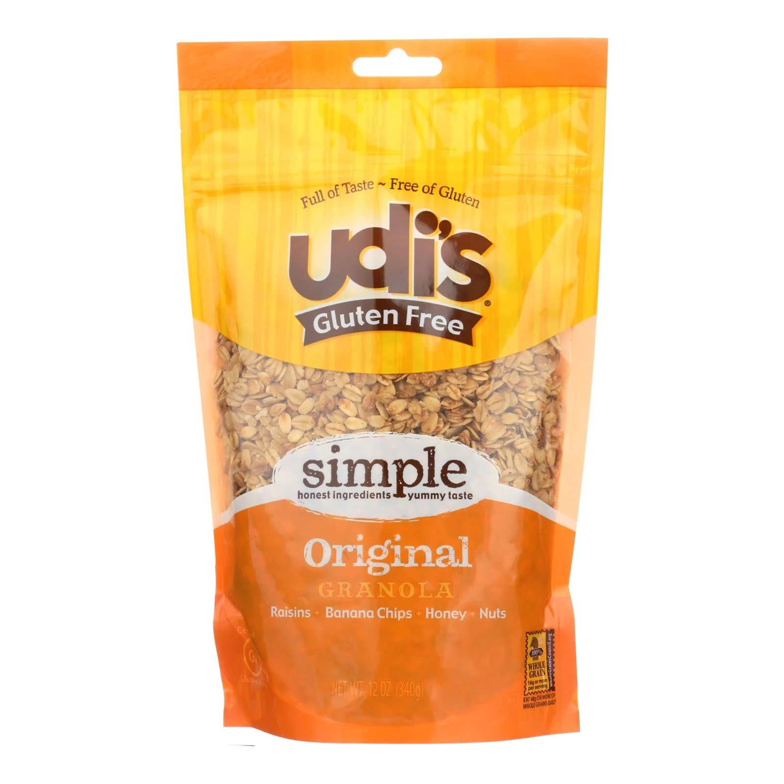 Udi's Original Granola - Case of 6 - 11 Ounce
