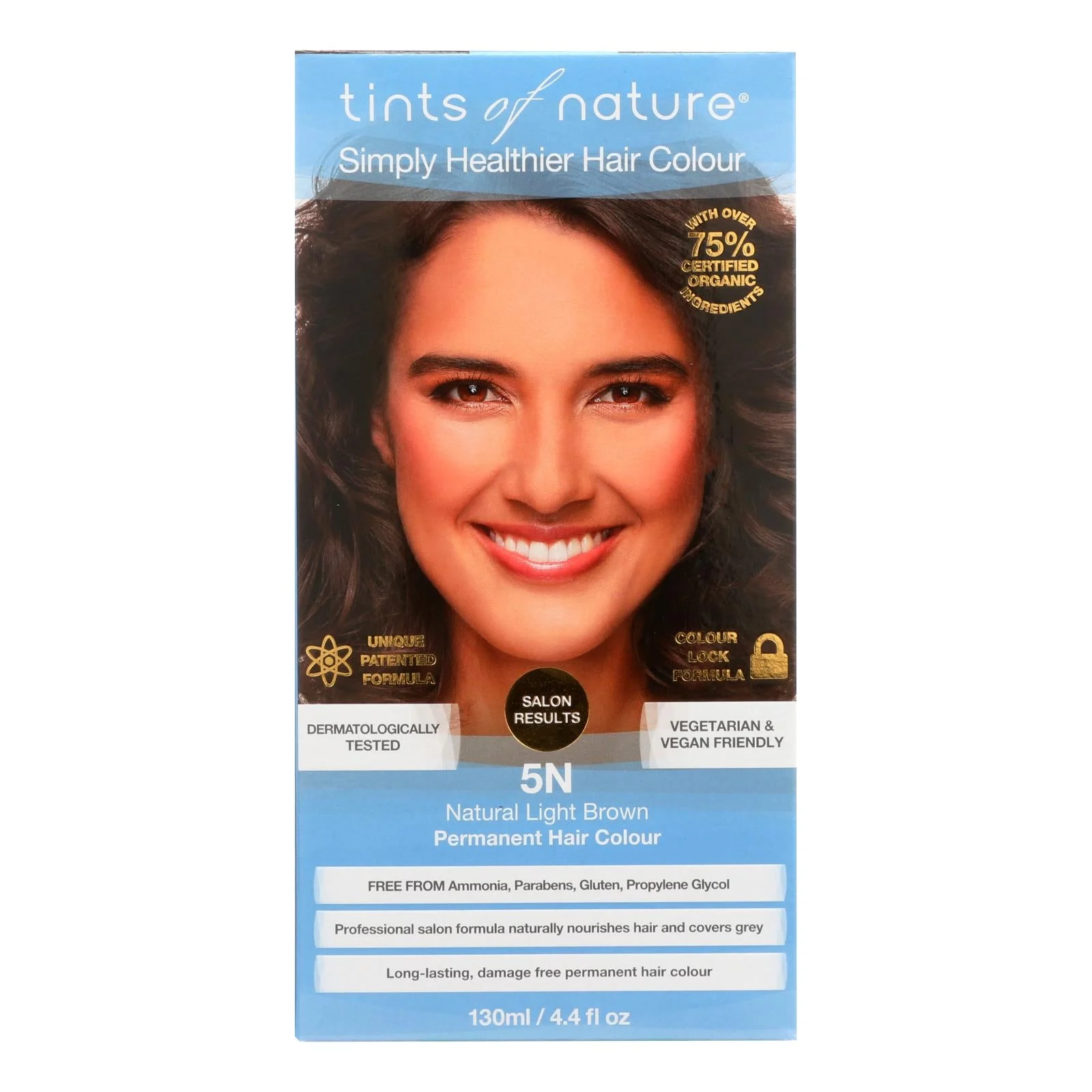 Tints Of Nature 5N Natural Light Brown Hair Color - 1 Each - 4.4 Fluid Ounce