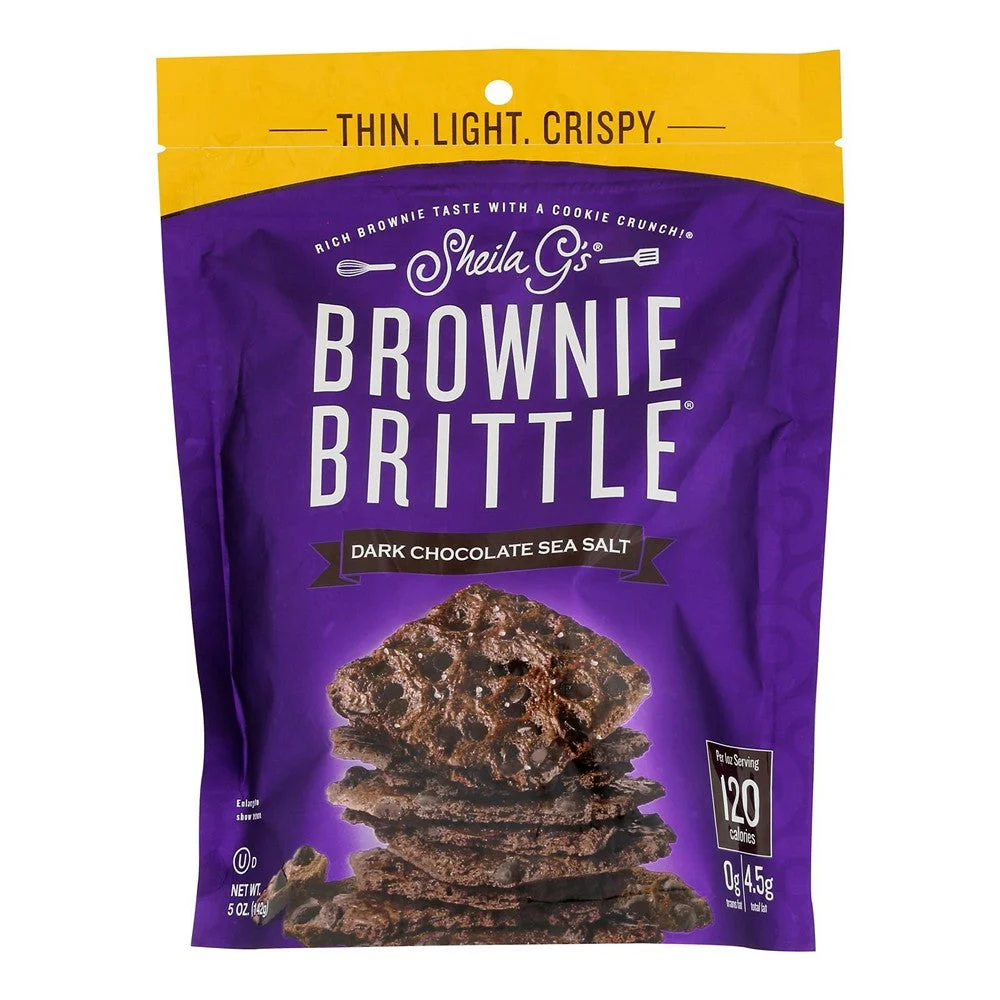 Sheila G's - Brwni Brtl Dk Chocolate Sslt - Case of 6-5 OZ