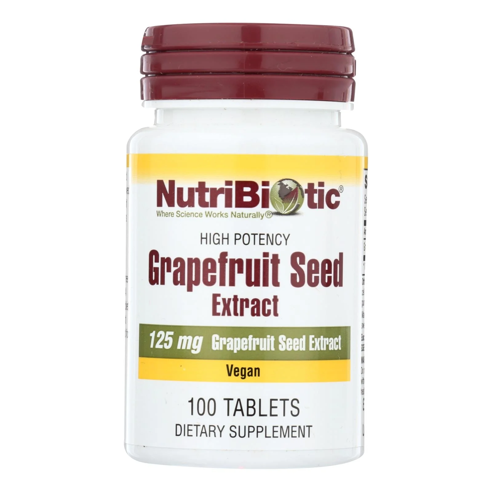 Nutribiotic - Supp Grapefruit Seed Extrct 125 - 1 Each 1-100 Count