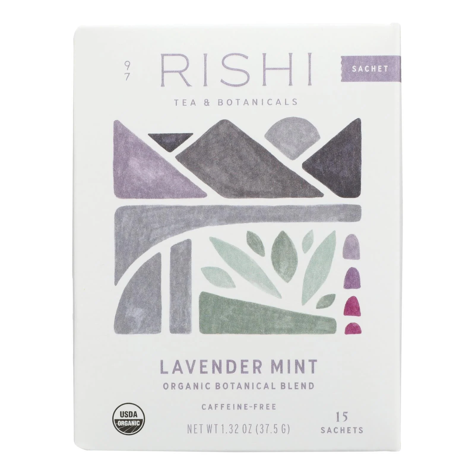 Rishi - Tea Lavender Mint - Case of 6-15 BAG