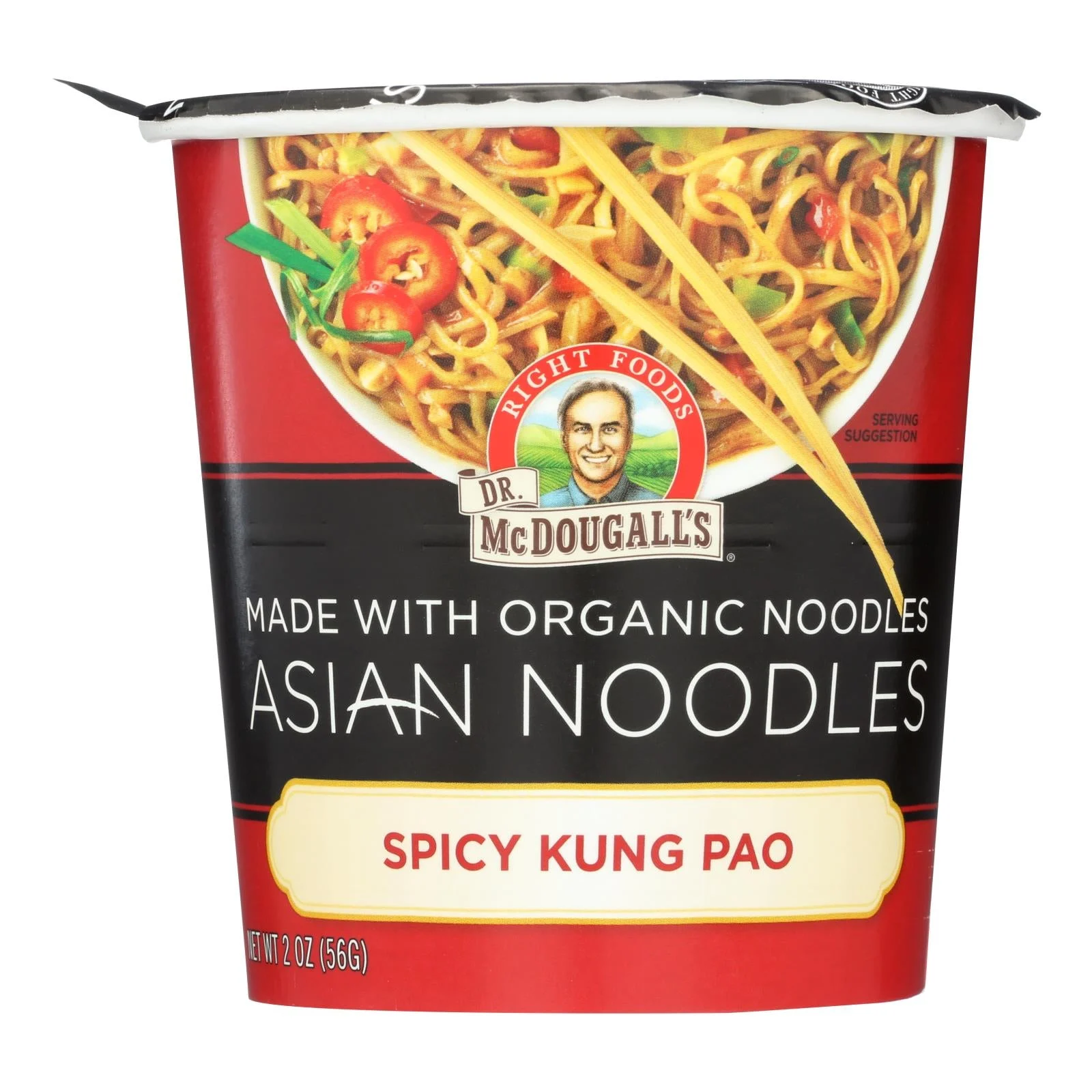 Dr. Mcdougallï¾’S Asian Noodle Soup, Spicy Kung-Pao - Case of 6 - 2 Ounce