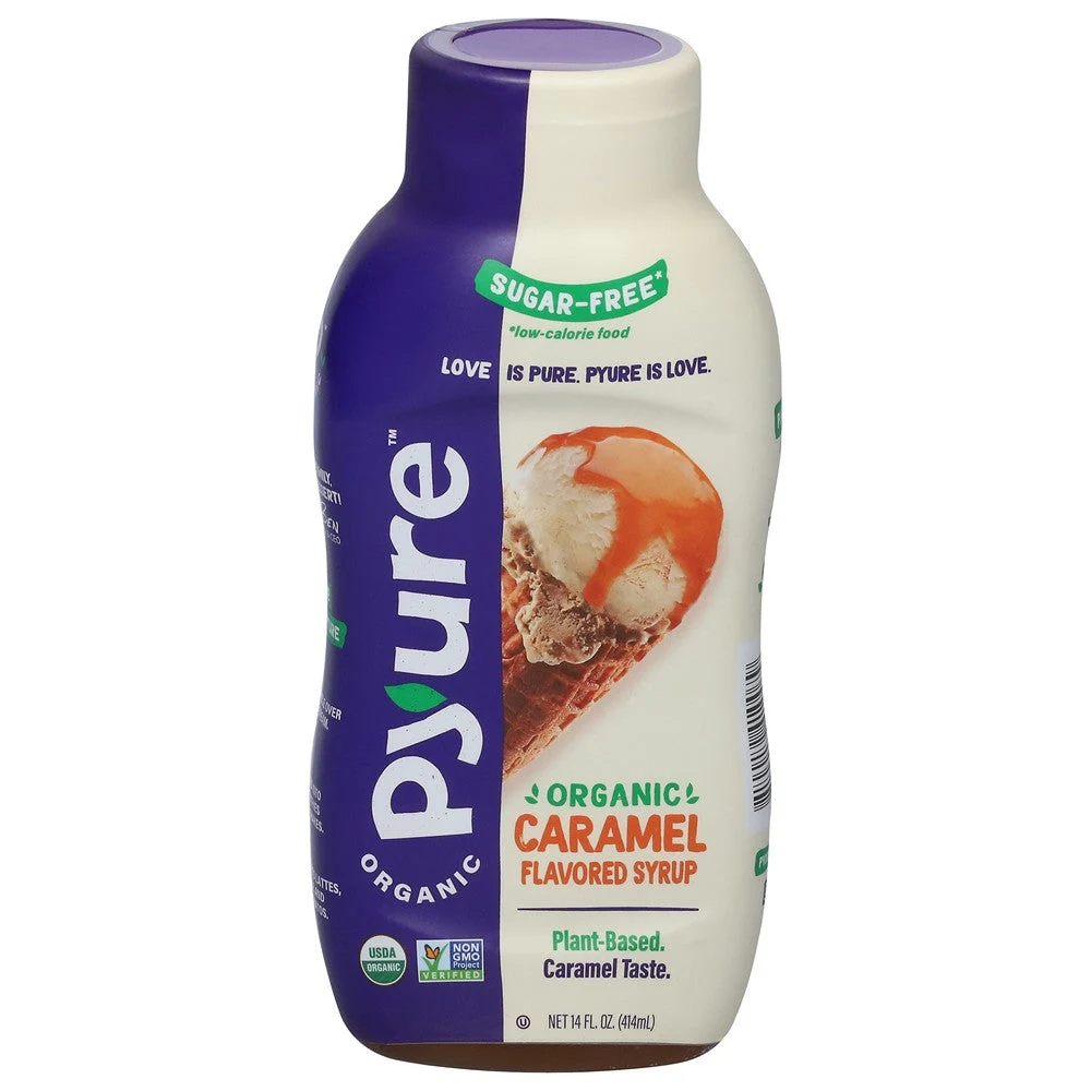 Pyure - Syrup Organic Carml Flvr Sf - Case of 6-14 FZ