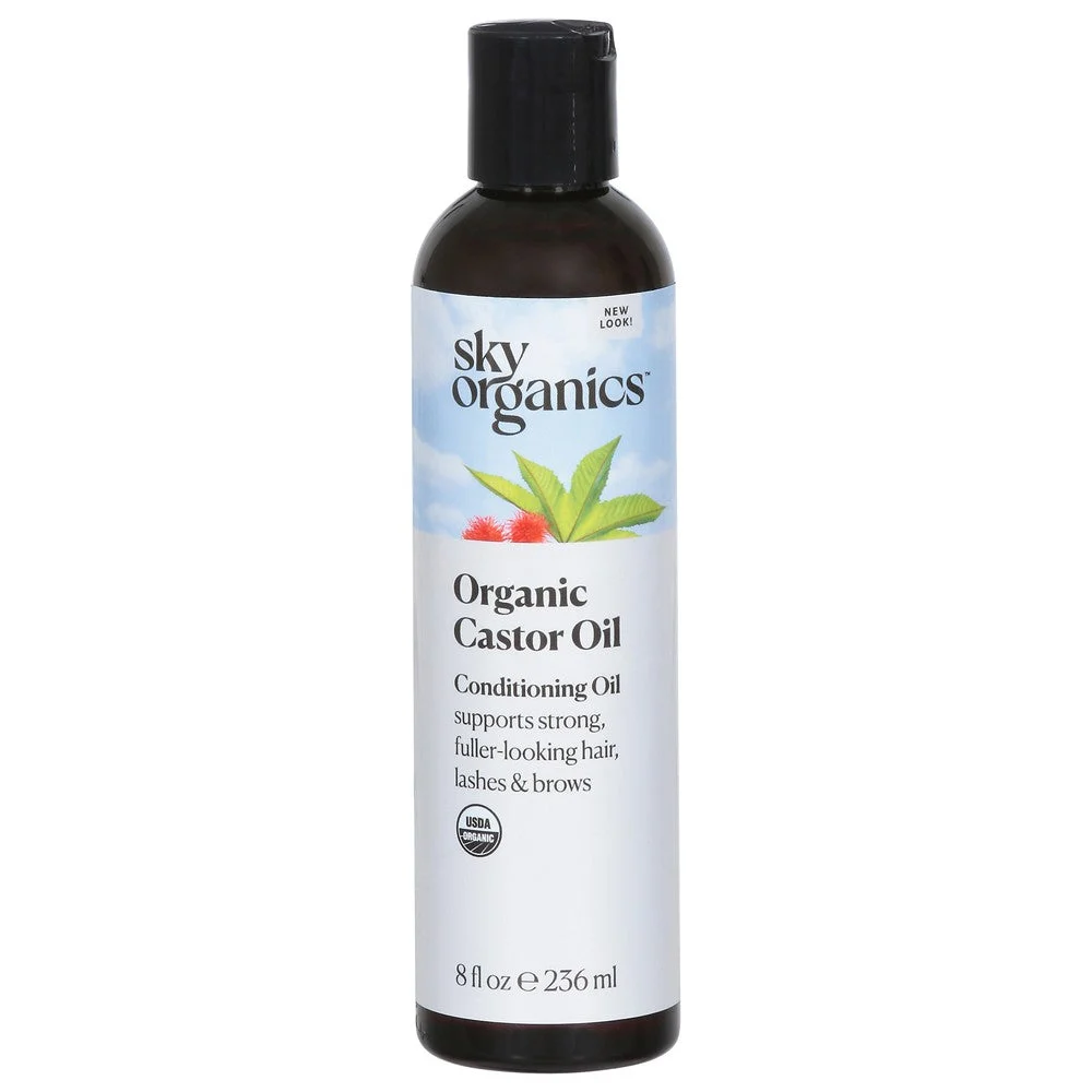 Sky Organics - Oil Organic Castor - EA of 1-8 OZ