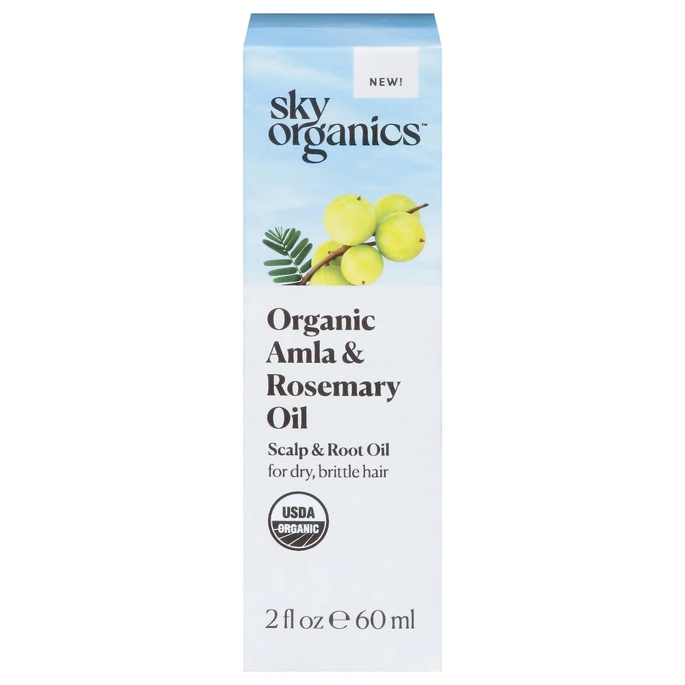 Sky Organics - Scalp Oil Organic Amla Rsemry - EA of 1-2 FZ