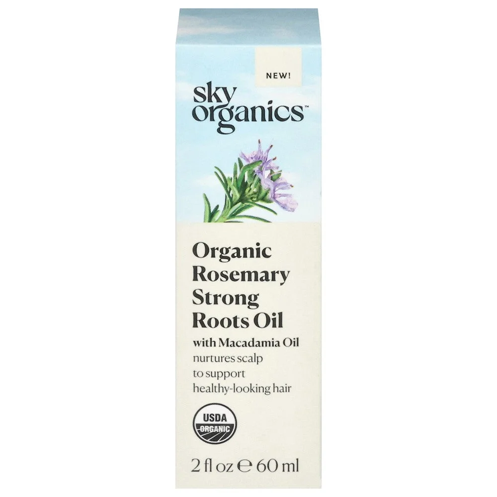 Sky Organics - Oil Organic Rsmry Strng Roots - EA of 1-2 FZ