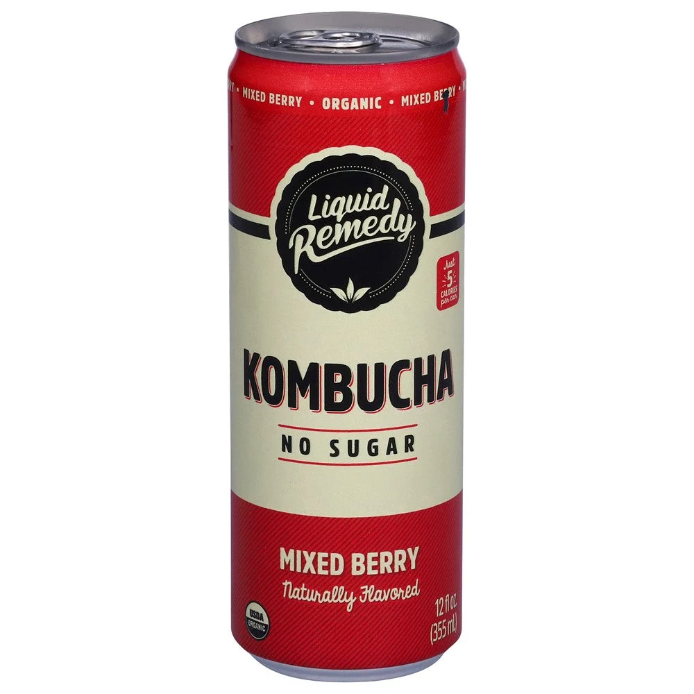 Remedy - Kmbcha Organic Mixed Berry - Case of 12-12 FZ