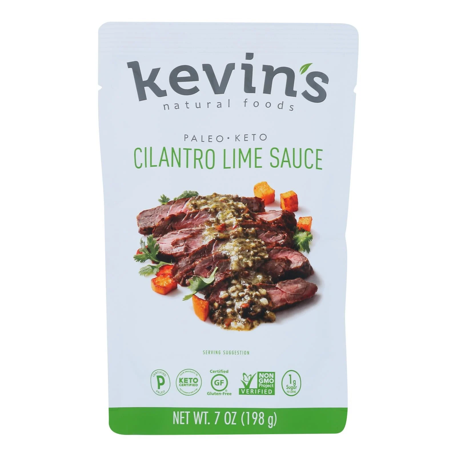 Kevin's Natural Foods - Sauce Cilantro Lime - Case of 12-7 Ounce