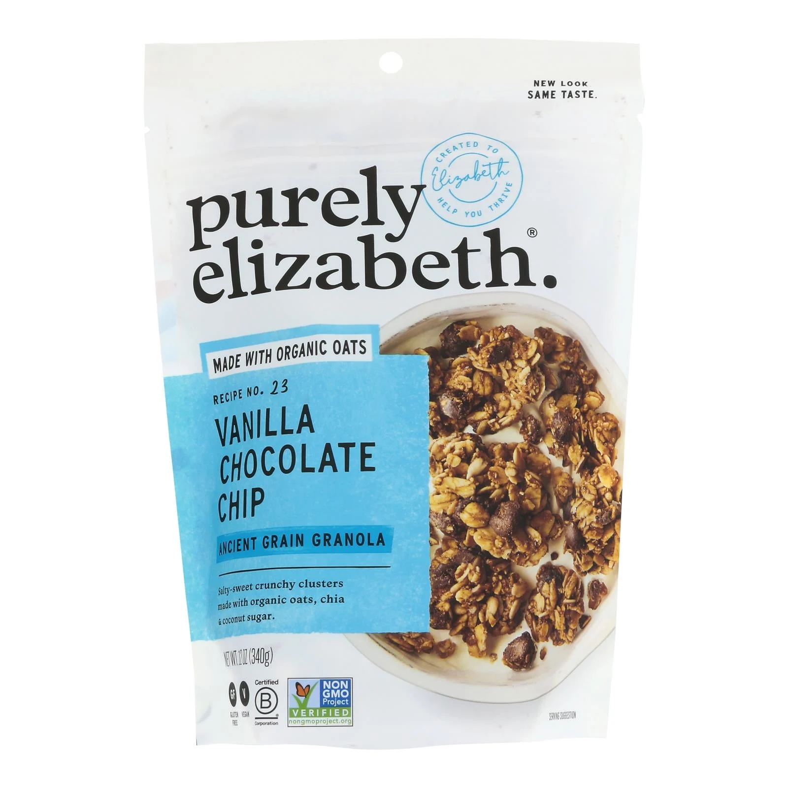 Purely Elizabeth - Gran Antgrn Vanilla Chocolate - Case of 6-12 Ounce