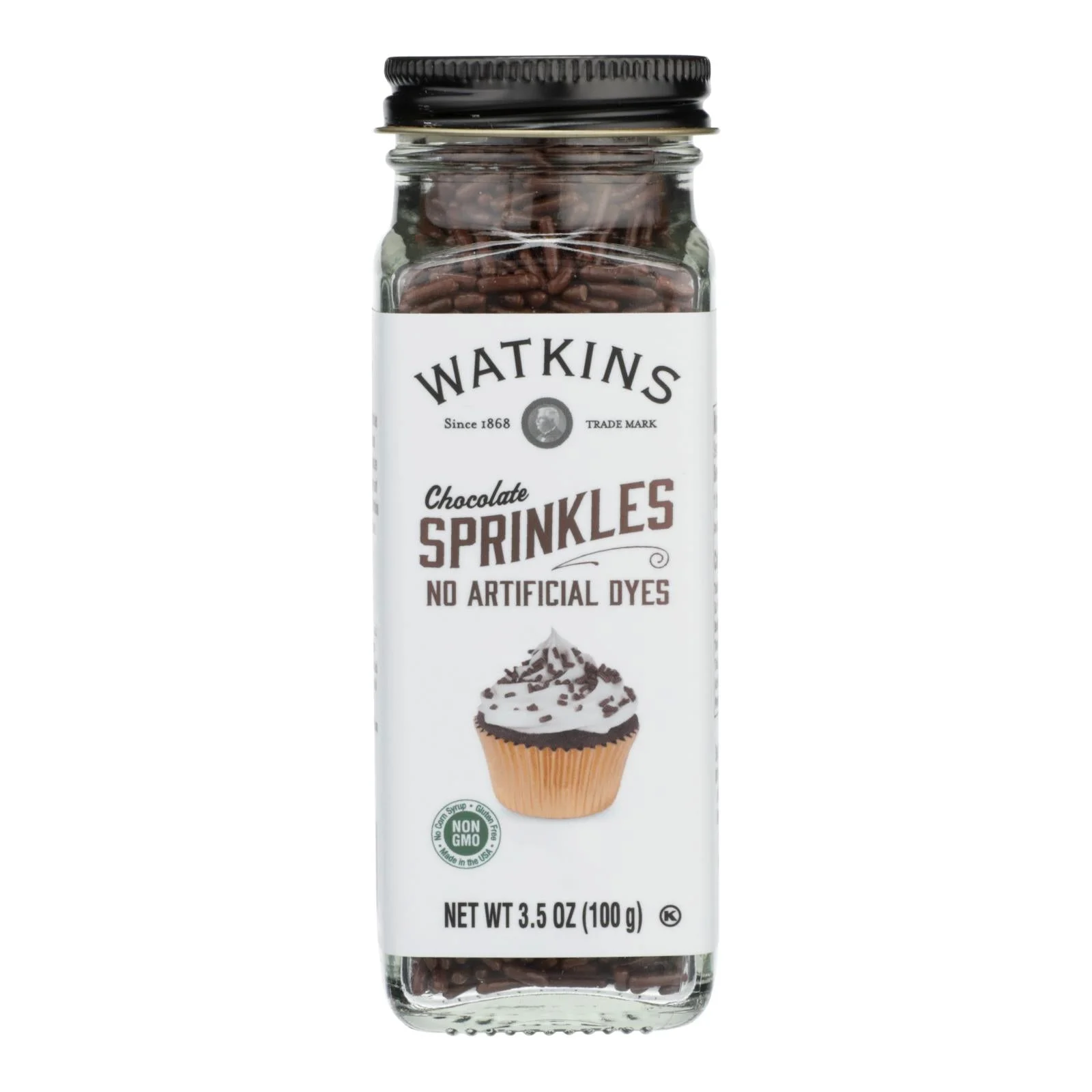 Watkins - Decorating Sprinkle Chocolate - Case of 3-3.5 Ounce