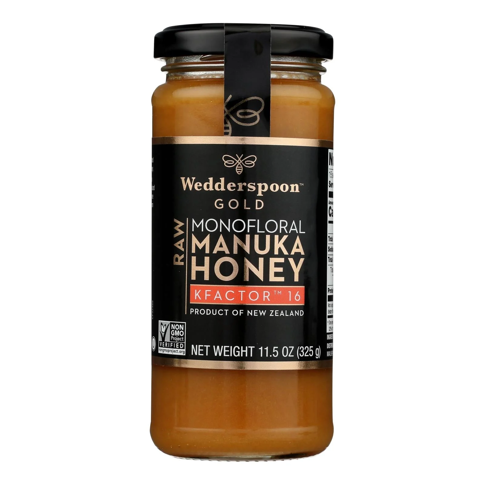 Wedderspoon Manuka Honey, Kfactor 16, - Case of 6 - 11.5 Ounce