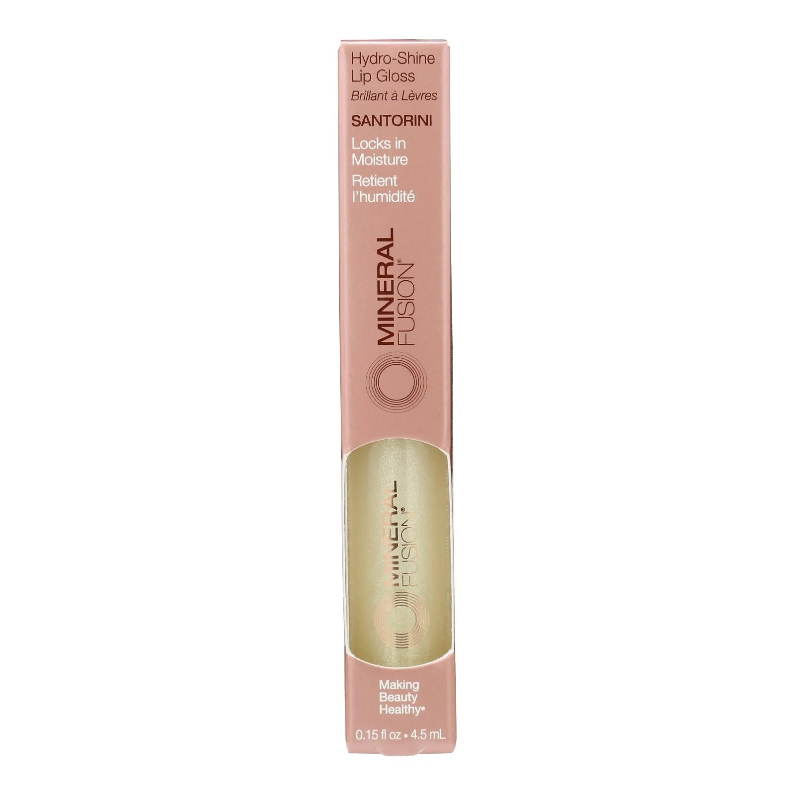 Mineral Fusion - Hydro Shne Lip Gls Santor - 1 Each-.15 Fluid Ounce