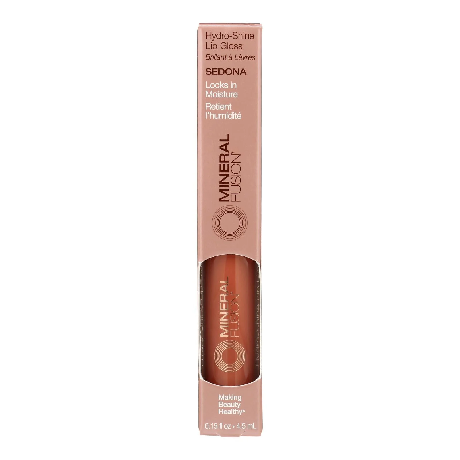 Mineral Fusion - Hydro Shne Lip Gls Sedona - 1 Each-.15 Fluid Ounce